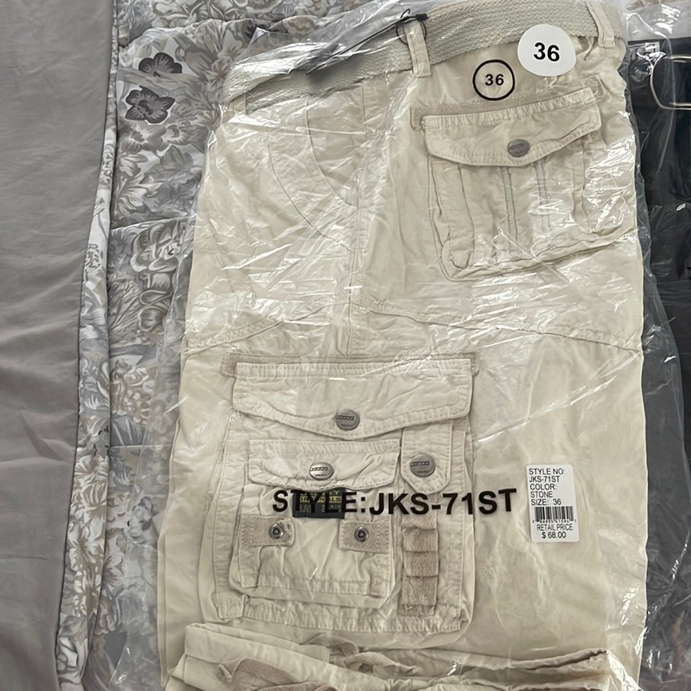 Brands new Cargo Shorts never opened.